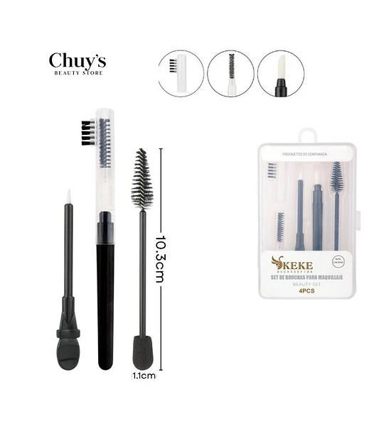 Set De Brochas Para Maquillaje