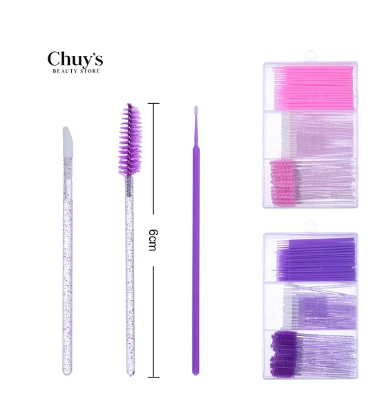 Kit de Accesorios para Cejas y Pestañas