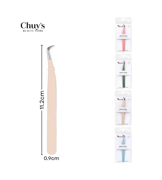 Pinza De Cejas Curva