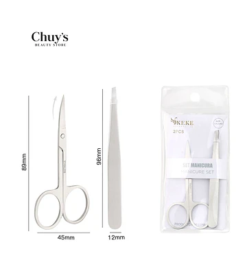 Set de Manicura de Acero Inoxidable - Chuys Beautys | Chuy's Beautys Store