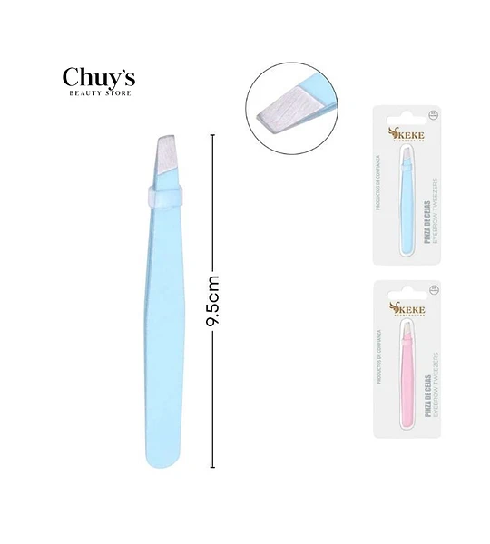 Pinza De Cejas Azul