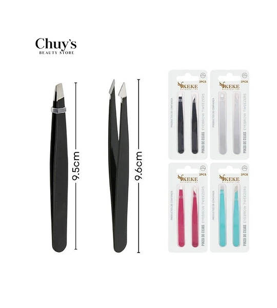 Pinzas De Cejas 2 Piezas