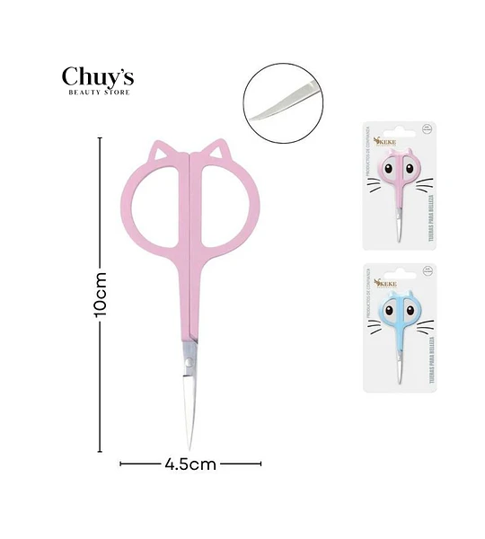 Tijeras Para Uñas Con Diseño De Gato