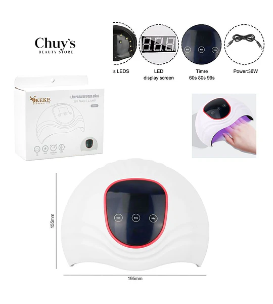 Lámpara UV Para Uñas