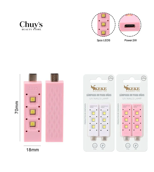 Lámpara UV Para Uñas Portátil