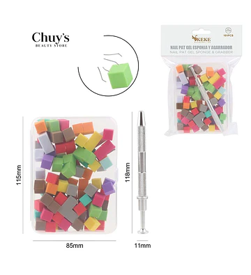 Esponjas y Agarrador para Uñas - Chuys Beautys | Chuy's Beautys Store