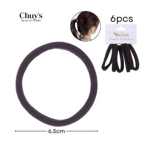 Colet Algodón Color Café 6 Pcs - Chuys Beautys | Chuy's Beautys