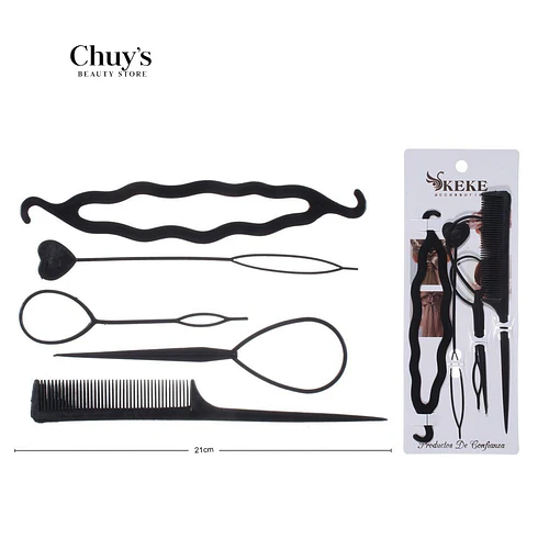 Set para hacer peinados - Chuys Beautys | Chuy's Beautys