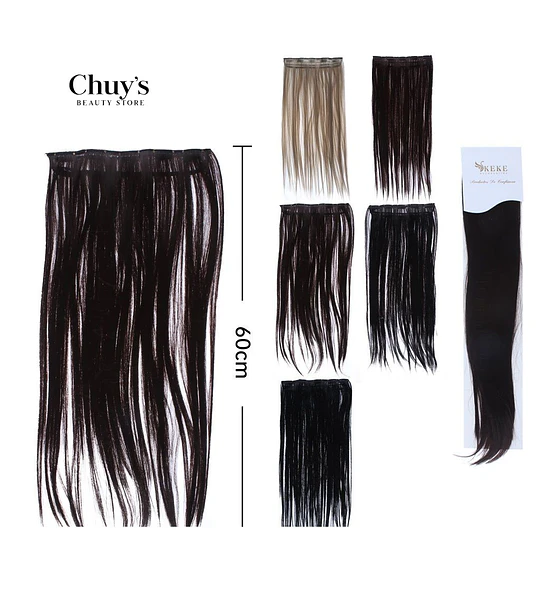 Extensiones de cabello 5pcs 60cm