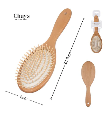 Cepillo de Madera 8x23.5cm - Chuys Beautys | Chuy's Beautys Store