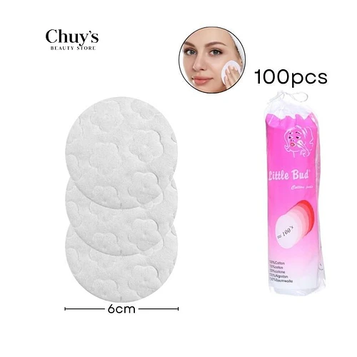 Discos de Algodón 100 Pcs - Chuys Beautys | Chuy's Beautys