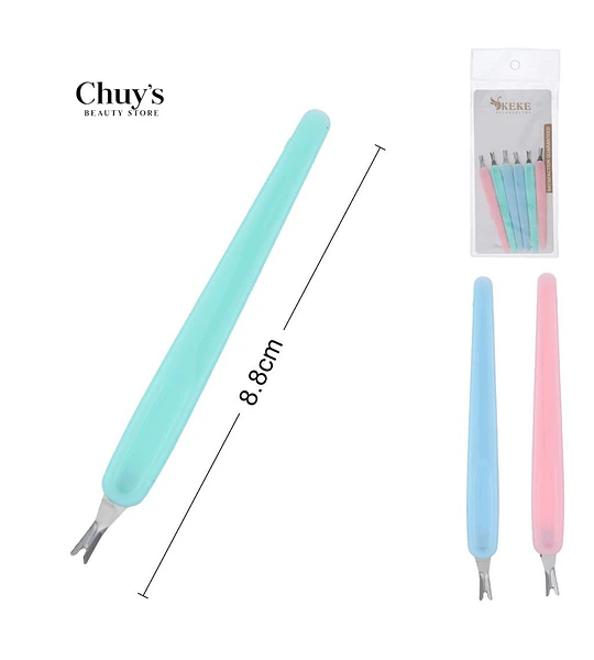 Cortacutícula Paleta 8,8cm 6Pcs