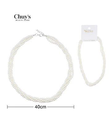 Collar de Perlas Elegante - Chuys Beautys | Chuy's Beautys Store