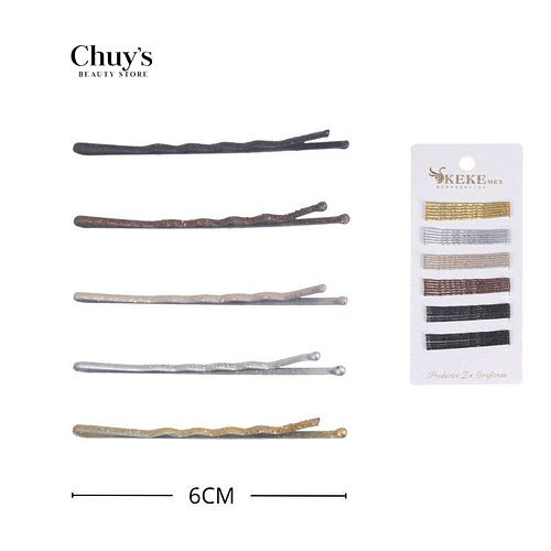 Trabas de peinados dorado/plateado - Chuys Beautys | Chuy's Beautys