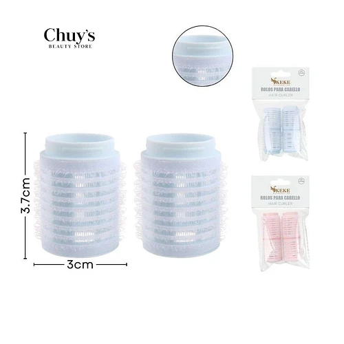 Tubos manuales para rizos - Chuys Beautys | Chuy's Beautys