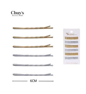 Trabas de peinados dorado/plateado - Chuys Beautys | Chuy's Beautys Store