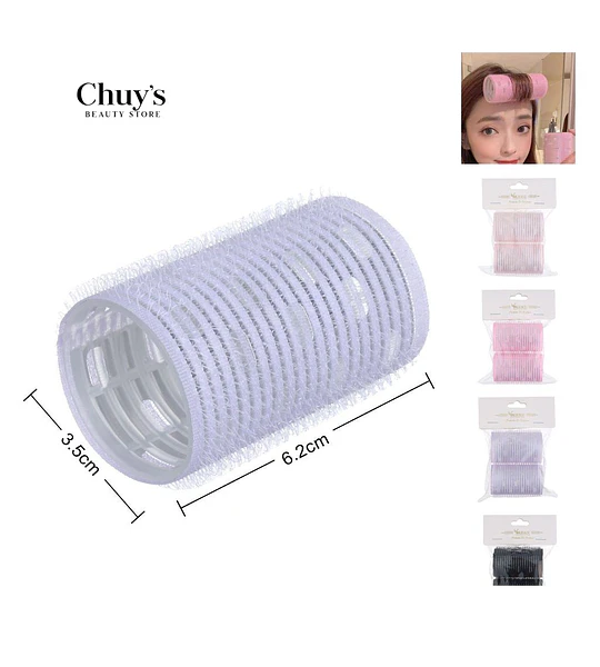 Rollo rizador de cabello 2 piezas