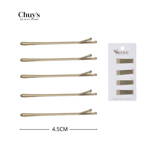 Trabas doradas 4.5 cm - Chuys Beautys | Chuy's Beautys