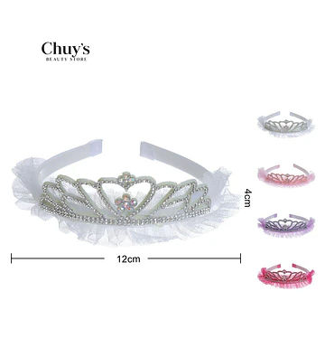 Cintillo de Nina con Corona - Chuys Beautys | Chuy's Beautys Store