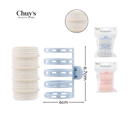 TUBOS MANUALES PARA RIZOS - Chuys Beautys | Chuy's Beautys