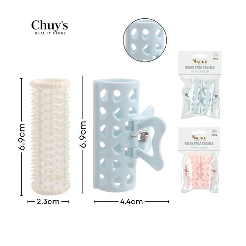 Tubos manuales para rizos - Chuys Beautys | Chuy's Beautys