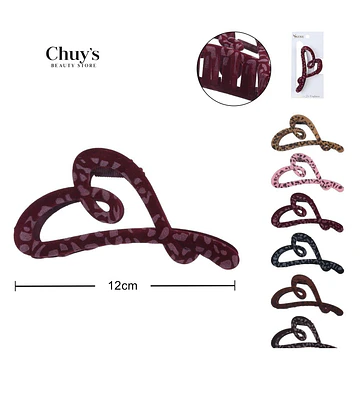 Ganchera de Pelo Corazón 12cm - Chuys Beautys | Chuy's Beautys Store