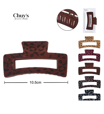 Clip de cabello estampado leopardo - Chuys Beautys | Chuy's Beautys Store