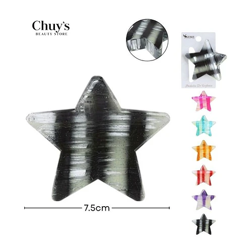 Ganchetas Estrellas - Chuys Beautys | Chuy's Beautys