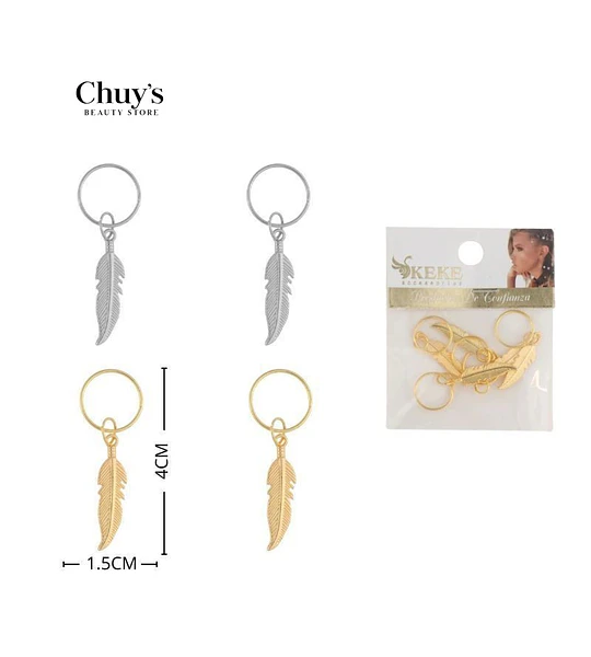 Argollas decorativas 5 pcs