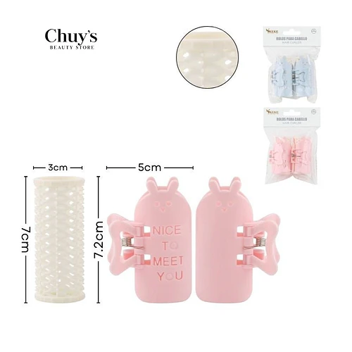Tubos manuales para rizos - Chuys Beautys | Chuy's Beautys