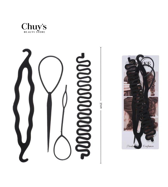 Set para hacer peinados