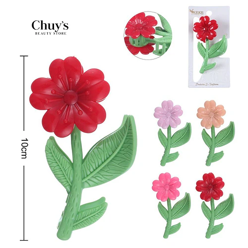 Ganchetas de Flor - Chuys Beautys | Chuy's Beautys