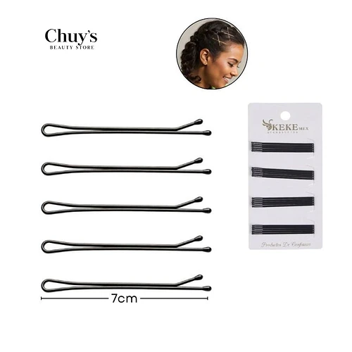 Trabas negras para peinados 20pcs - Chuys Beautys | Chuy's Beautys