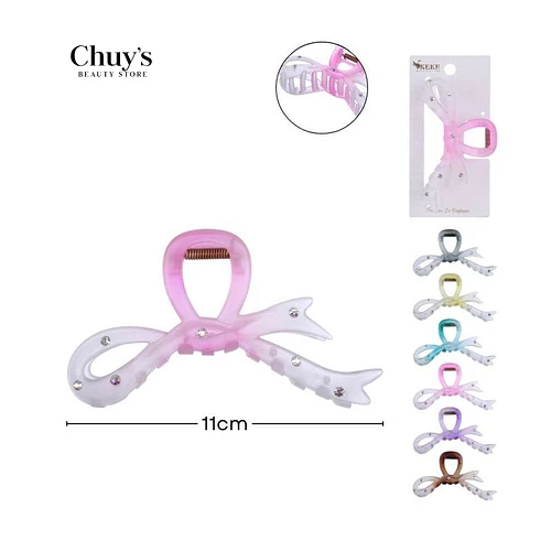 Ganchetas Grandes con Strass - Chuys Beautys | Chuy's Beautys