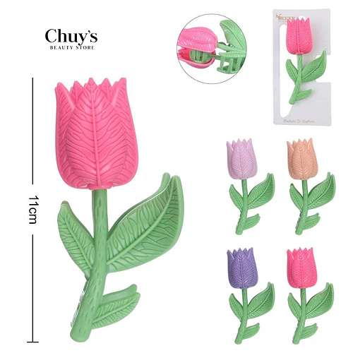Ganchetas Tulipan - Chuys Beautys | Chuy's Beautys