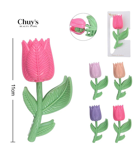 Ganchetas Tulipan