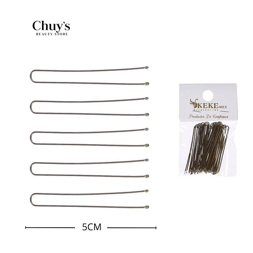 Trabas doradas 5 cm - Chuys Beautys | Chuy's Beautys