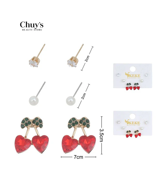 Zarcillos Pendientes Corazón