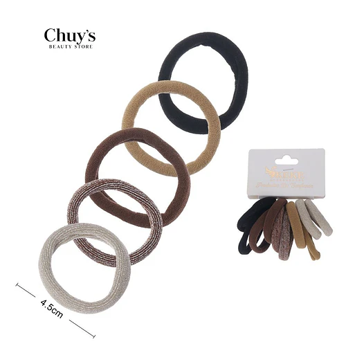 Colet Algodón Color Surtido 10 Pcs 4,5cm - Chuys Beautys | Chuy's Beautys