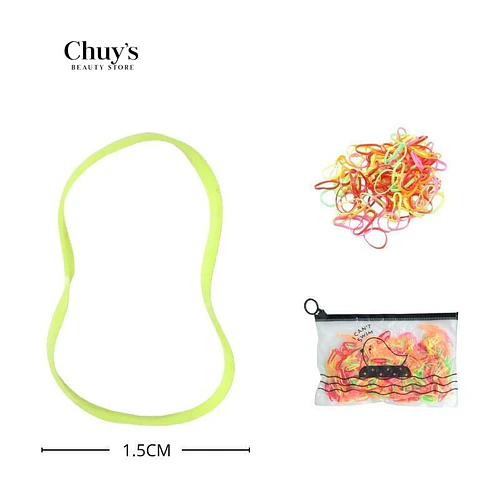 Elásticos de Colores 1500 Pcs - Chuys Beautys | Chuy's Beautys