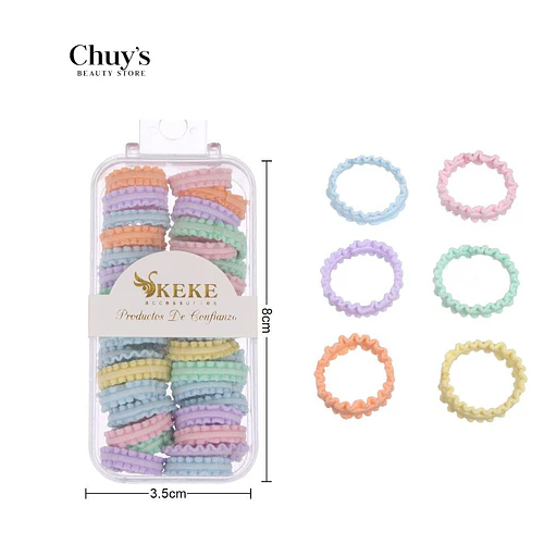 Mini colet de colores 35 piezas - Chuys Beautys | Chuy's Beautys