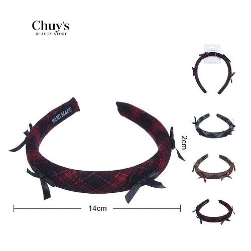 Cintillos con mini lazos - Chuys Beautys | Chuy's Beautys