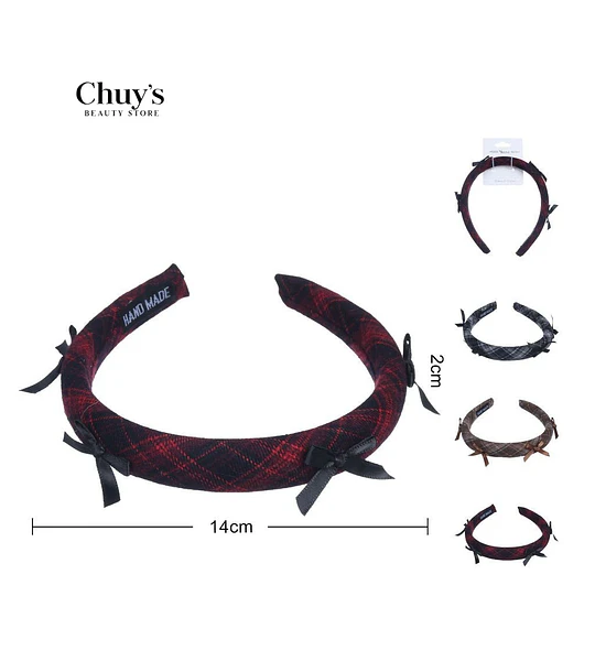 Cintillos con mini lazos