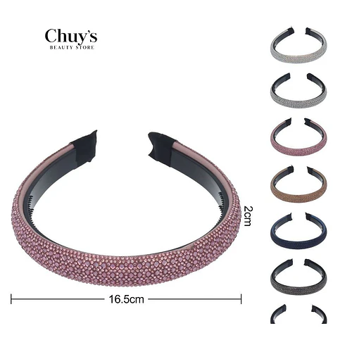 Cintillo de Piedreria Brillante - Chuys Beautys | Chuy's Beautys