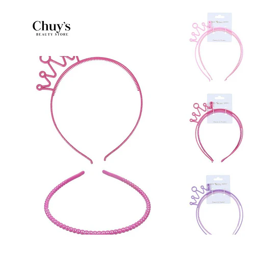 Cintillo Princesa Rosa - Chuys Beautys | Chuy's Beautys