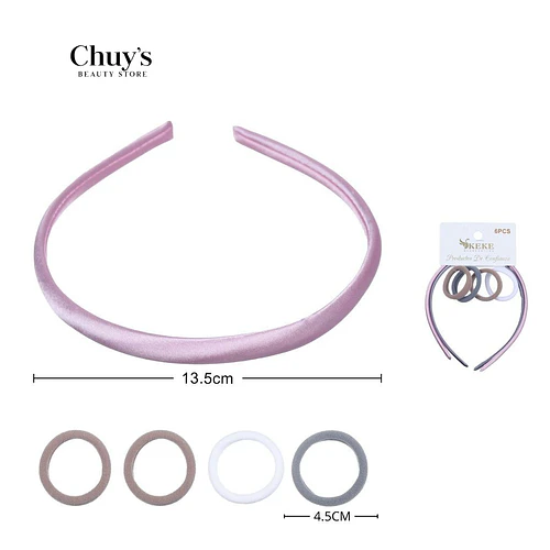 Set de Accesorios Cintillos y Colet - Chuys Beautys | Chuy's Beautys