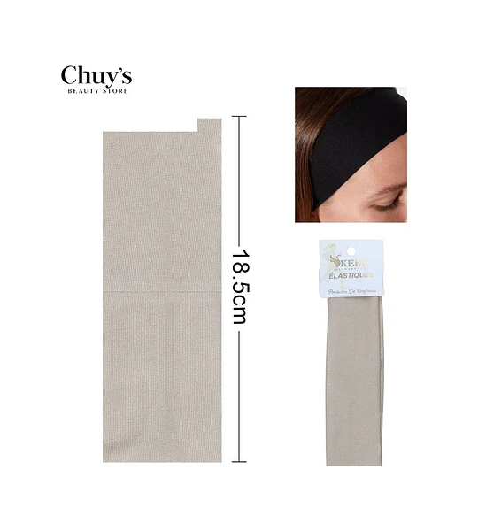 Cintillo de Tela Beige