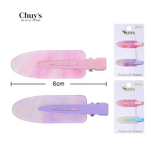 Pinches planos de colores - Chuys Beautys | Chuy's Beautys