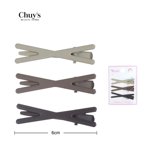 Pinza Unicolor 6cm - Chuys Beautys | Chuy's Beautys