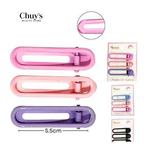 Pinche de pinza unicolor - Chuys Beautys | Chuy's Beautys